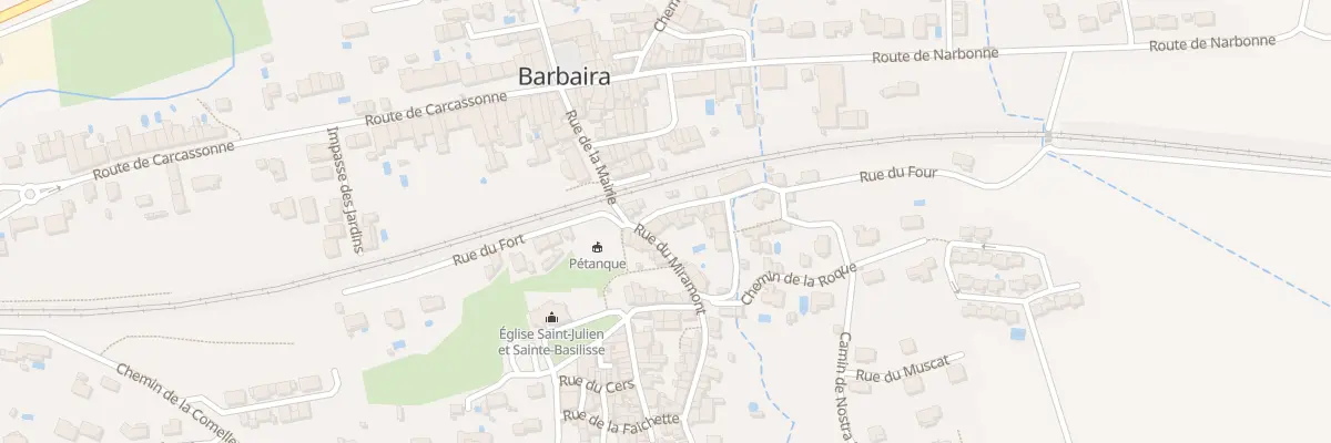 Plan du 2 Rue du Four à Barbaira