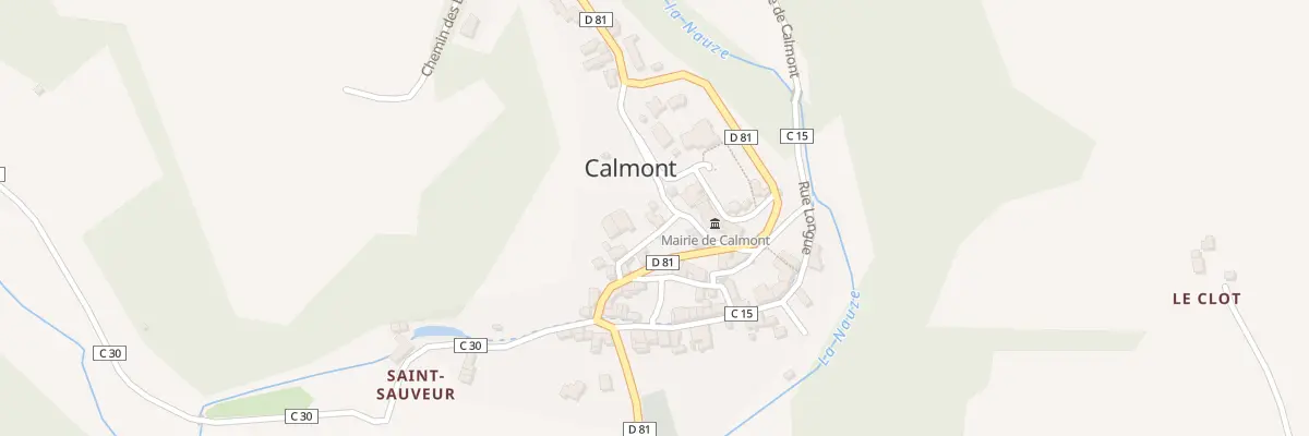 Plan du 67 Rue du Pave à Calmont