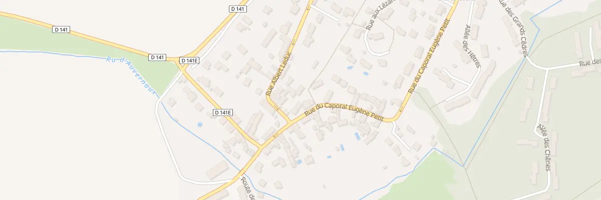 Plan du 314 Rue du Caporal Eugène Petit à Saint-Fargeau-Ponthierry