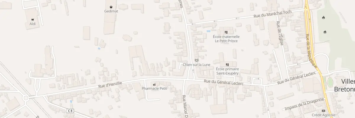 Plan du 1 Rue des Tavernes à Villers-Bretonneux