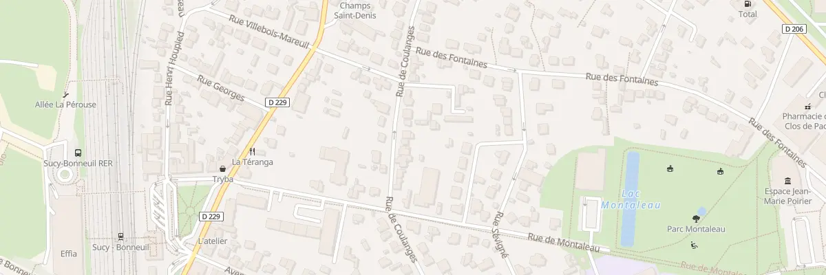 Plan du 32 Rue de Coulanges à Sucy-en-Brie