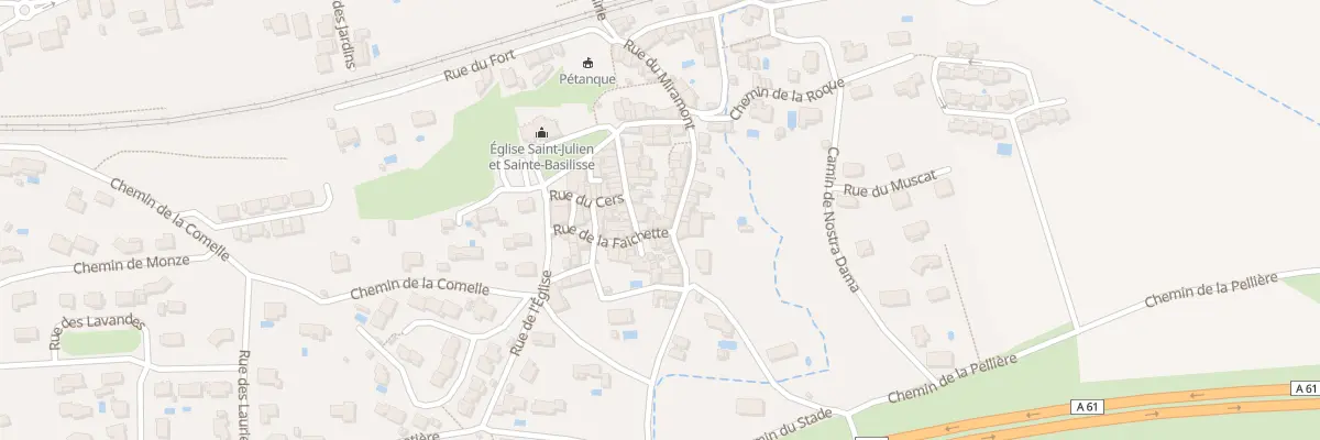 Plan du 175 Le Village à Barbaira