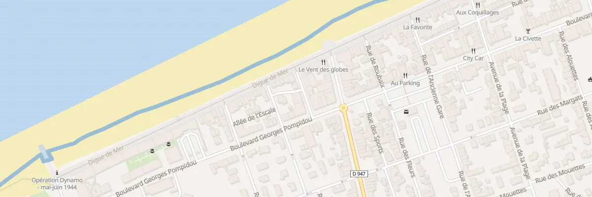 Plan du 15 Rue des Peupliers à Bray-Dunes