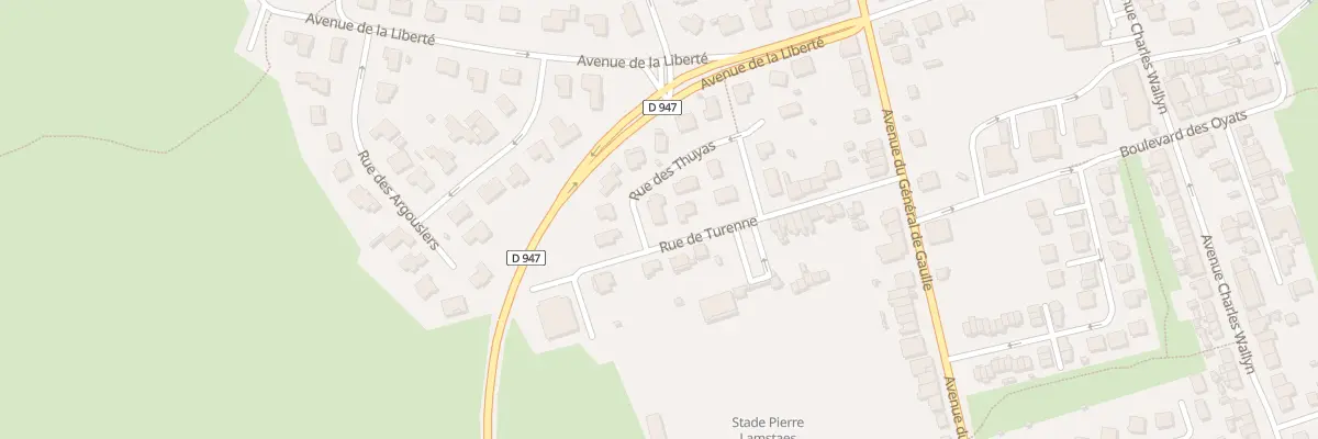 Plan du 20 Rue des Thuyas à Bray-Dunes