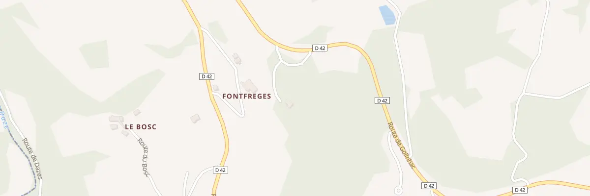 Plan du 5177 La Roque à Espeyrac