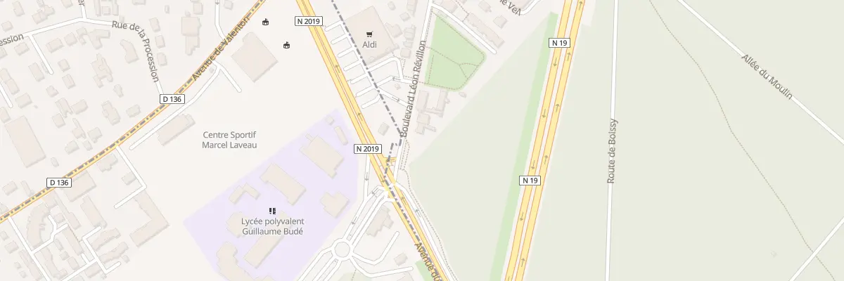 Plan du 31 Bd Leon Revillon à Boissy-Saint-Léger