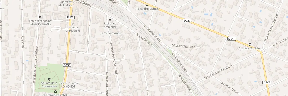 Plan du 92 Rue Marignan à Saint-Maur-des-Fossés