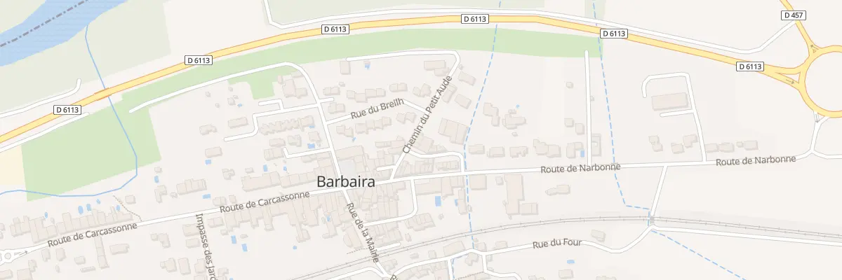 Plan du 8 Che du Petit Aude à Barbaira