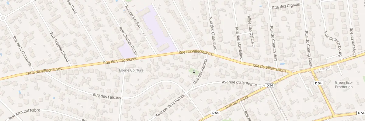 Plan du 62 Rue de Villecresnes à Brunoy