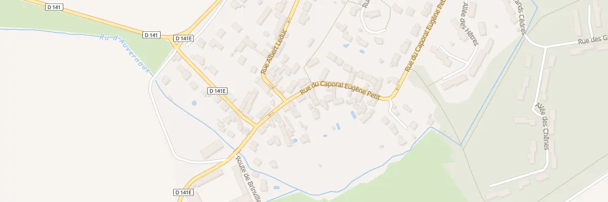 Plan du 130 Rue du Caporal Eugène Petit à Saint-Fargeau-Ponthierry
