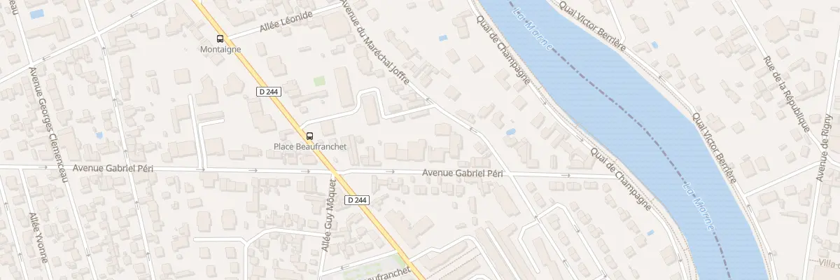 Plan du 131 Av Gabriel Péri au Perreux-sur-Marne