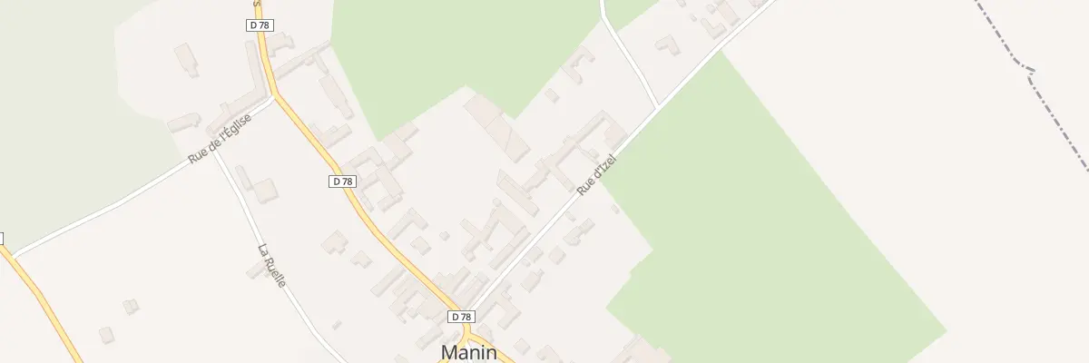 Plan du 3 Rue d’Izel à Manin