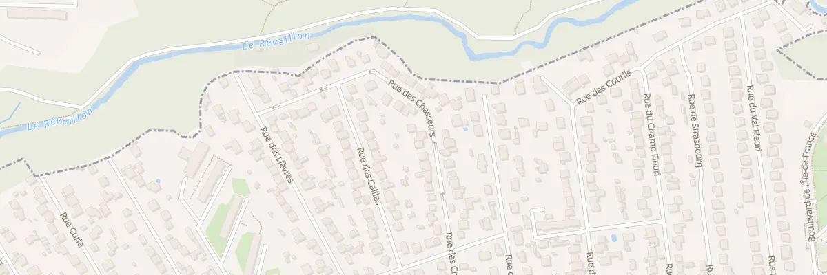 Plan du 55 Rue des Chasseurs à Brunoy