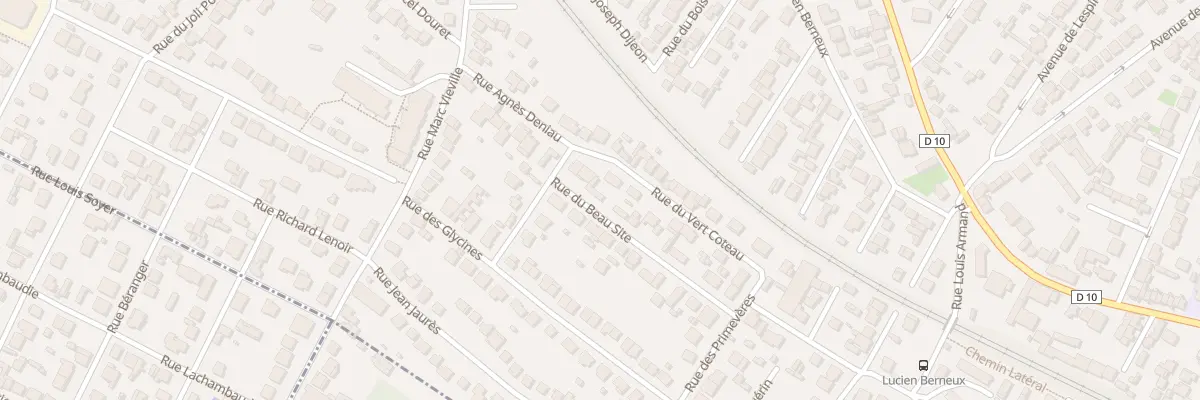 Plan du 20 Rue du Beau Site à Villemomble