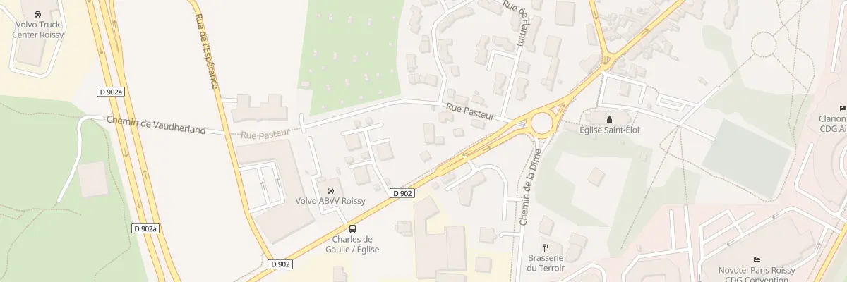 Plan du 5 Av Charles de Gaulle à Roissy-en-France