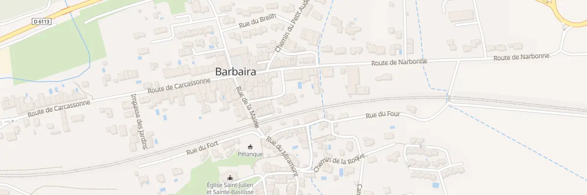 Plan du 64 Le Village à Barbaira