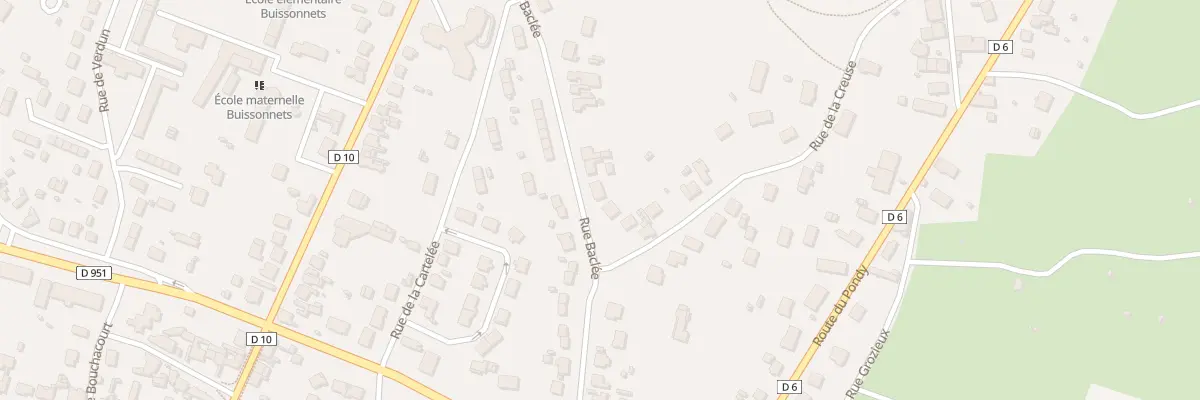 Plan du 48 Rue Baclée à Saint-Amand-Montrond
