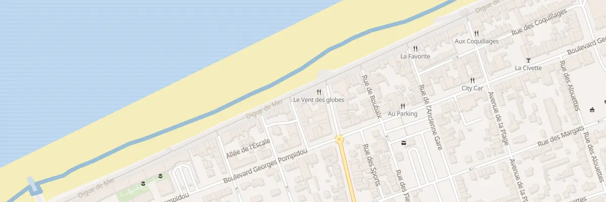 Plan du 54 Rue des Peupliers à Bray-Dunes