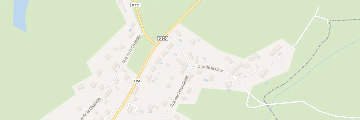 Plan du 4 Rue de la Côte à Quinssaines