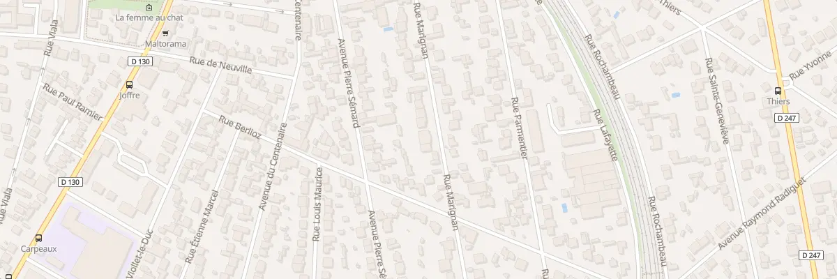 Plan du 43 Rue Marignan à Saint-Maur-des-Fossés