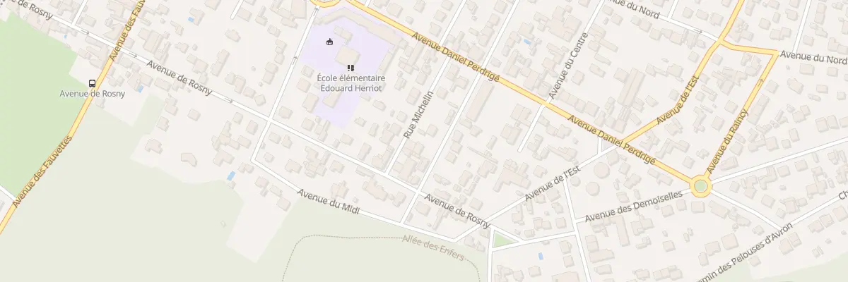Plan du 14 Rue Michelin à Neuilly-Plaisance
