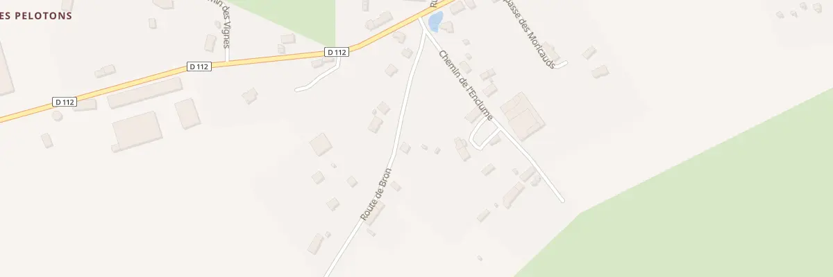 Plan du 3 Rte de Bron à Chazemais