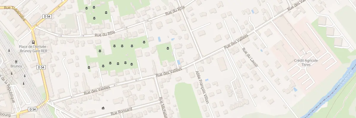 Plan du 27B Rue des Vallées à Brunoy