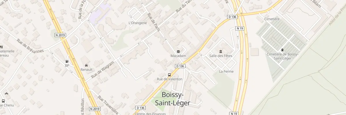 Plan du 42B Rue de Paris à Boissy-Saint-Léger