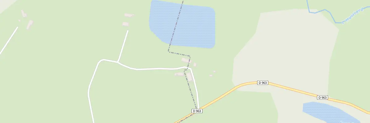 Plan du 5116H La Riviere à Chailly-en-Gâtinais