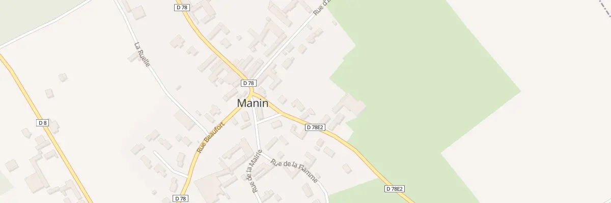 Plan du 9 Rue de Noyelle à Manin