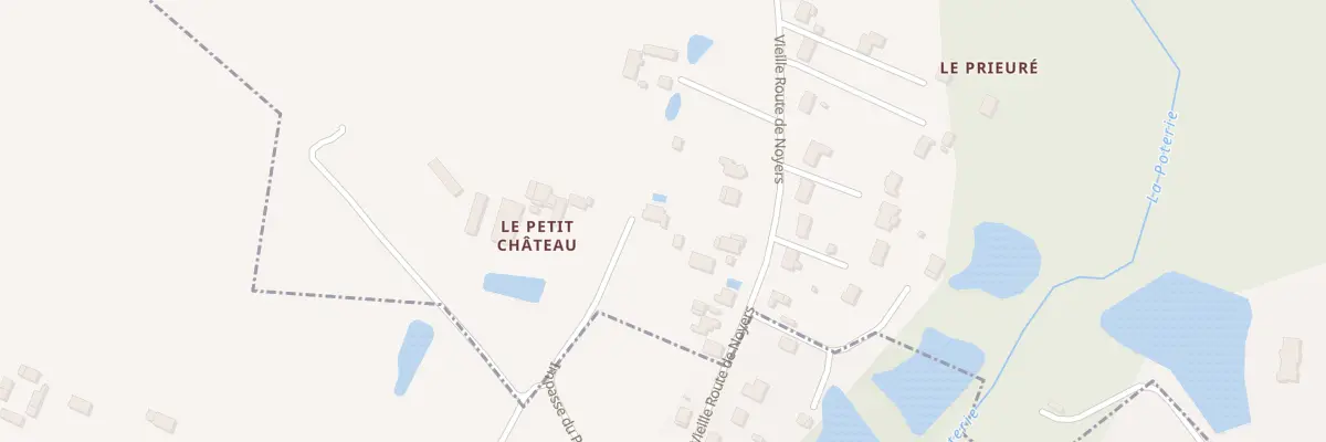 Plan du 5450 Le Petit Chateau à Noyers