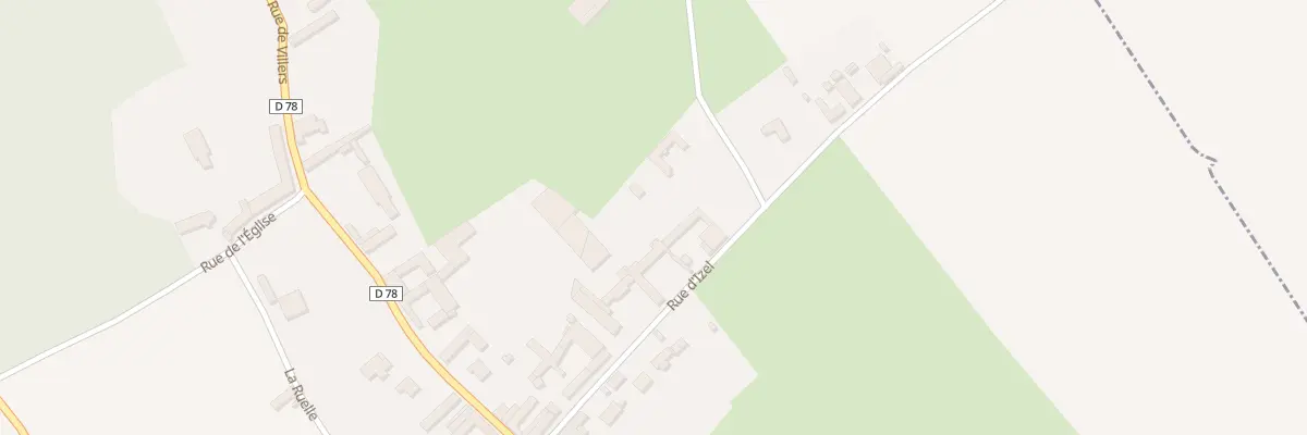 Plan du 7 Rue d’Izel à Manin
