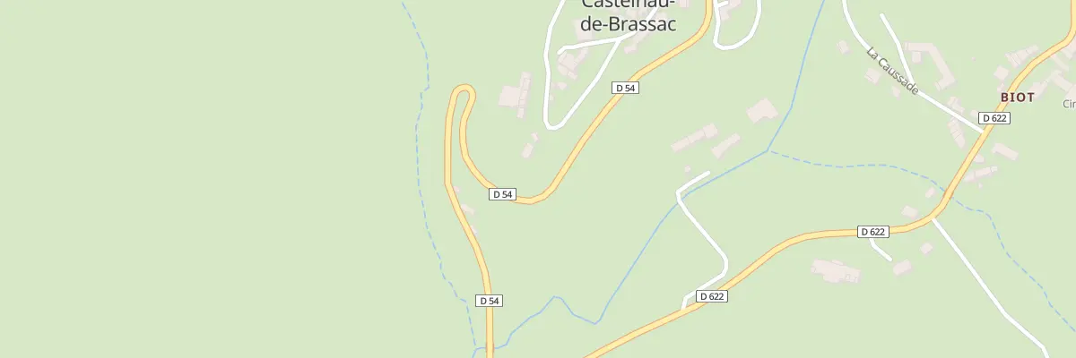 Plan du 925 Ham de Castelnau de Brassac à Fontrieu