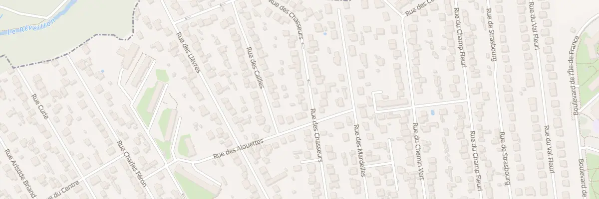 Plan du 39 Rue des Chasseurs à Brunoy