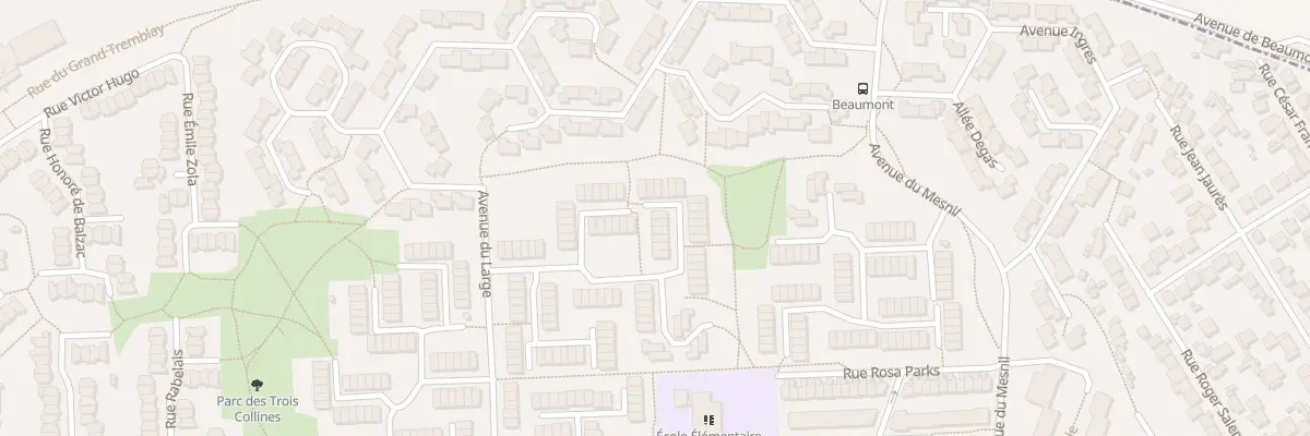 Plan du 11 Sq du Galion à Fosses