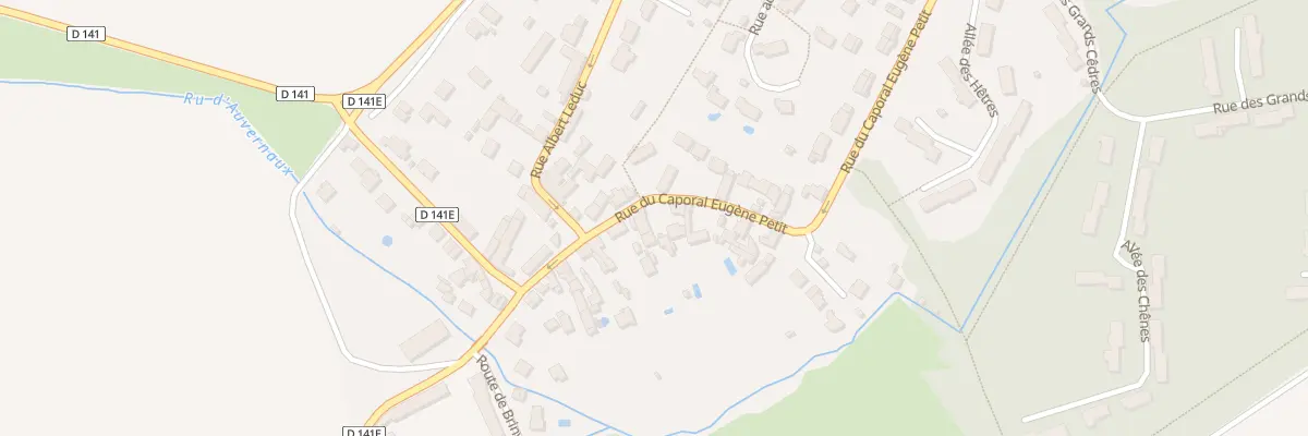 Plan du 145 Rue du Caporal Eugène Petit à Saint-Fargeau-Ponthierry