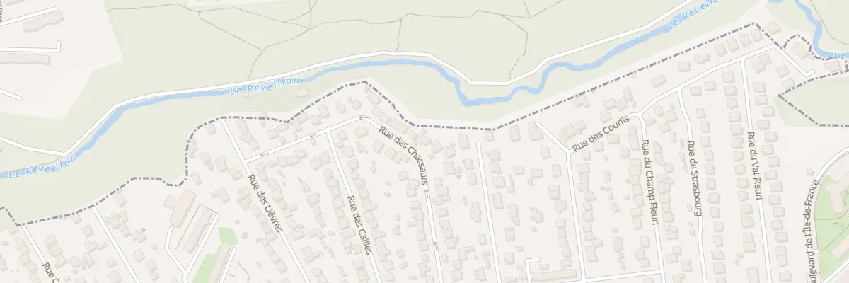 Plan du 74 Rue des Chasseurs à Brunoy