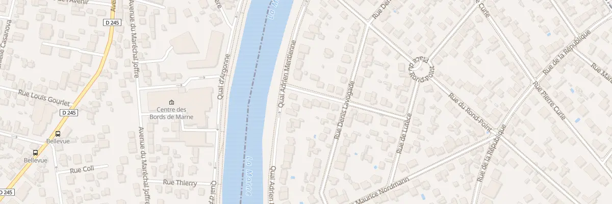 Plan du 2 Rue du Général Joubert à Bry-sur-Marne
