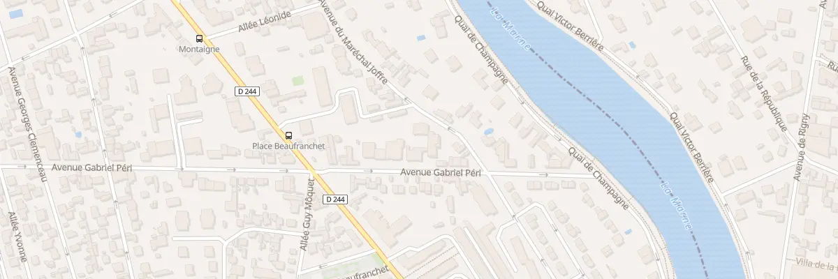 Plan du 135 Av Gabriel Péri au Perreux-sur-Marne