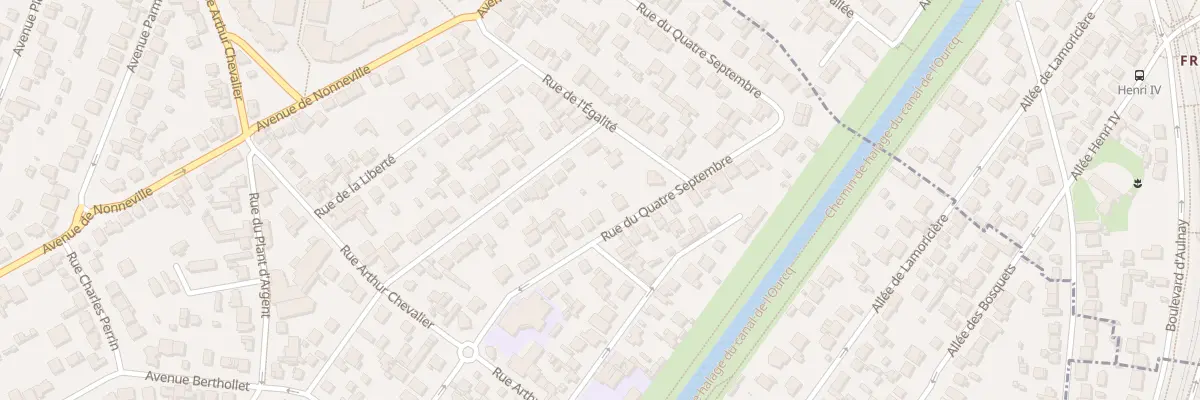 Plan du 35 Rue du Quatre Septembre à Aulnay-sous-Bois