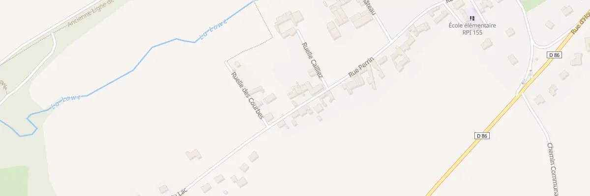 Plan du 41 Rue Perrin à Beugin
