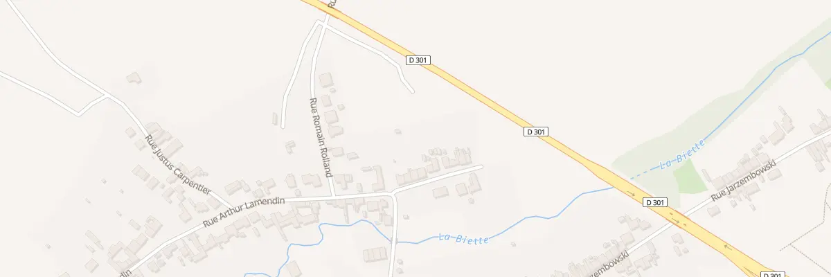 Plan du 117 Rue Arthur Lamendin à Divion