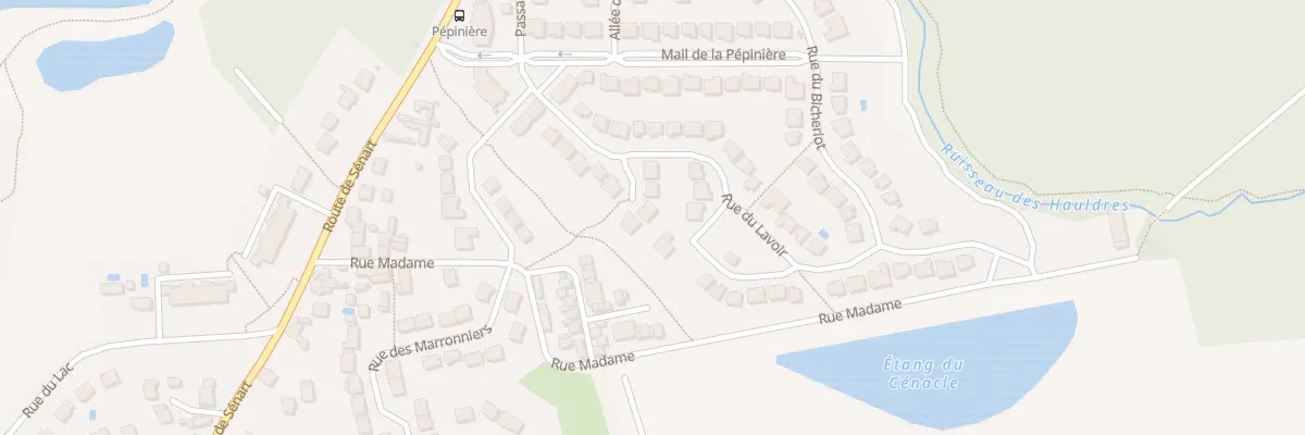 Plan du 14 Rue du Lavoir à Tigery