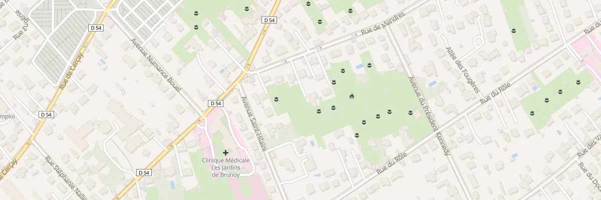 Plan du 8B Rue de Mandres à Brunoy
