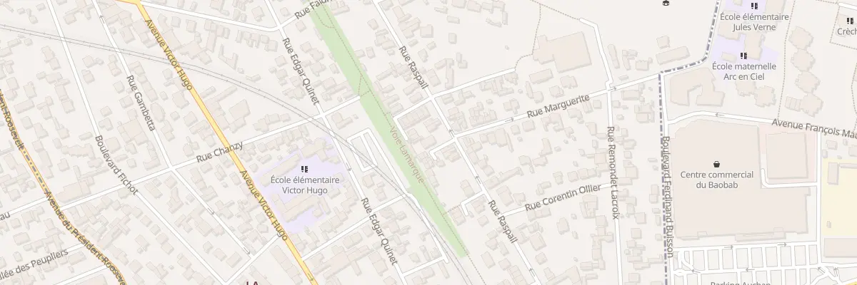 Plan du 29B Rue Raspail à Neuilly-Plaisance