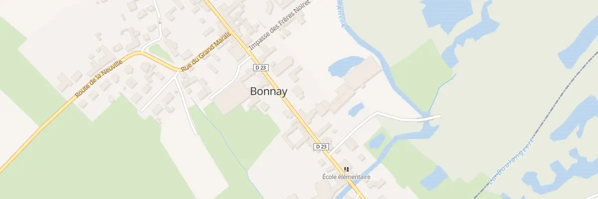 Plan du 28 Grande Rue à Bonnay