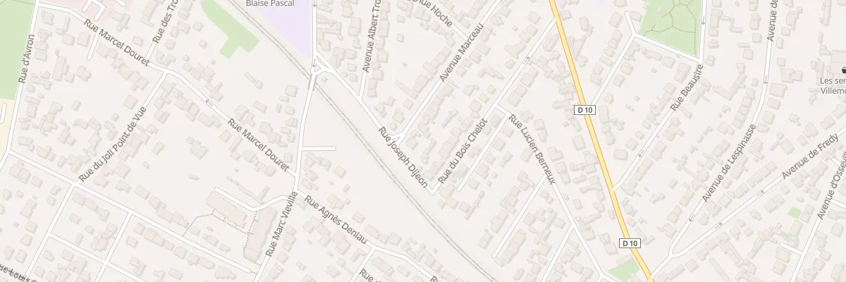 Plan du 41 Av Marceau à Villemomble