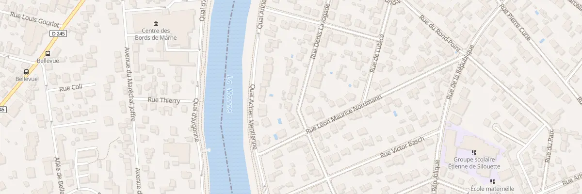 Plan du 5 Rue Denis Lavogade à Bry-sur-Marne