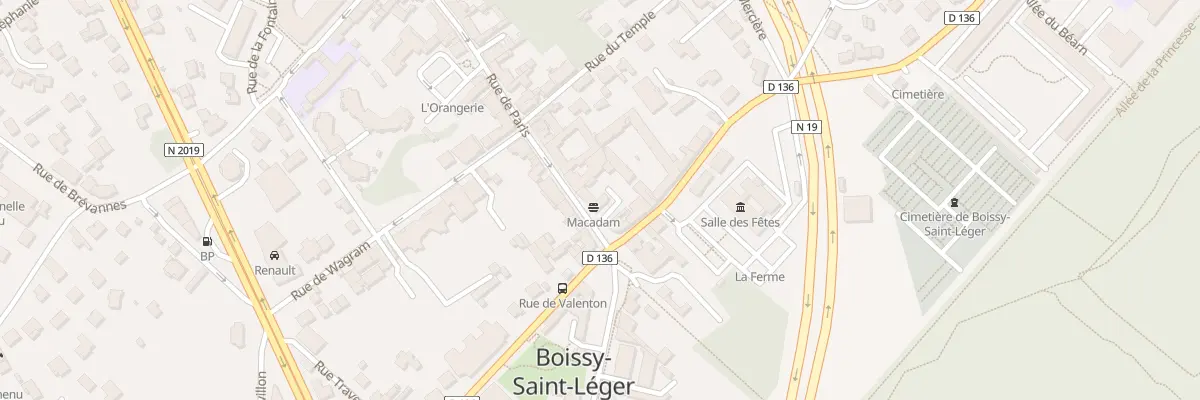 Plan du 45 Rue de Paris à Boissy-Saint-Léger