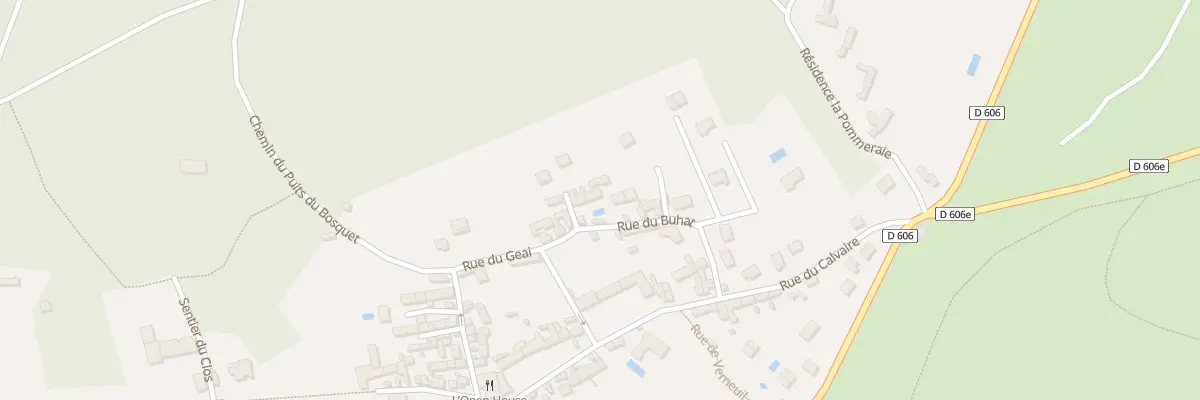 Plan du 17 Rue du Buhat à Apremont